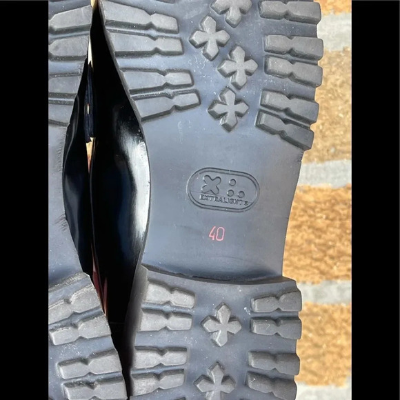 Pas de rouge slipper MARTA LACK NERO 40 - Picture 9 of 11